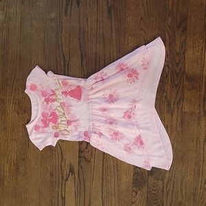 Disney Jumping Beans Girls size 4 pink dream dress with flowers